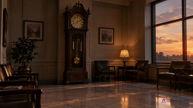 Pendule ancienne dans une salle d’attente : un objet quotidien qui évoque le temps et la mémoire.